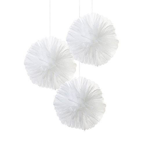 Talking Tables Modern Romance Bianco Tulle Pom