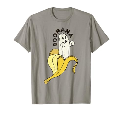 Boonana Ghost - Disfraz divertido de plátano del 31 de octubre para Halloween Camiseta