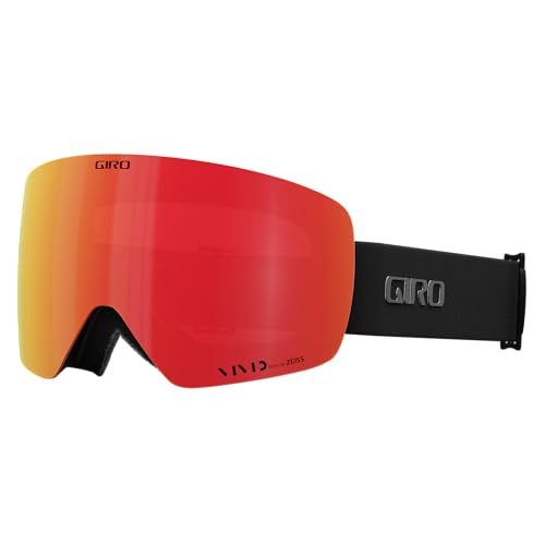 Image of Giro Contour Snowboard Ski Goggles - for Men & Women - Magnetic Quick Change w / 2 VIVID Lenses - Anti-Fog Vent Tech - OTG