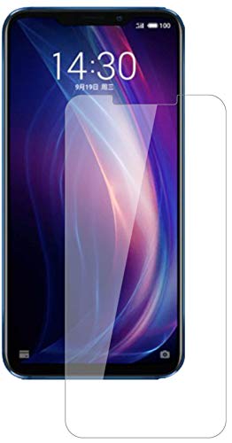 case & glass 1 Unidad de Protector de Pantalla Premium 2.5D Cristal Vidrio Templado Transparente 9H para Meizu X8