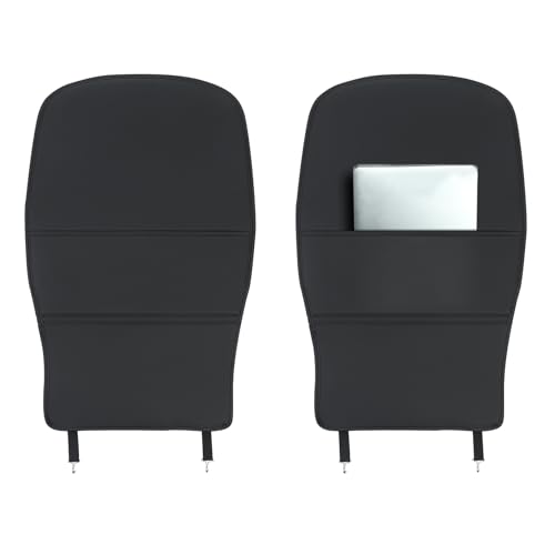 Image of Kick Mats Back Seat Protector for BMW X3 X4 Car Back Seat Cover for Child Protect from Dirt Mud and Scratches Waterproof Kick Mats Backseat Protector (for BMW X3 X4 (Black))