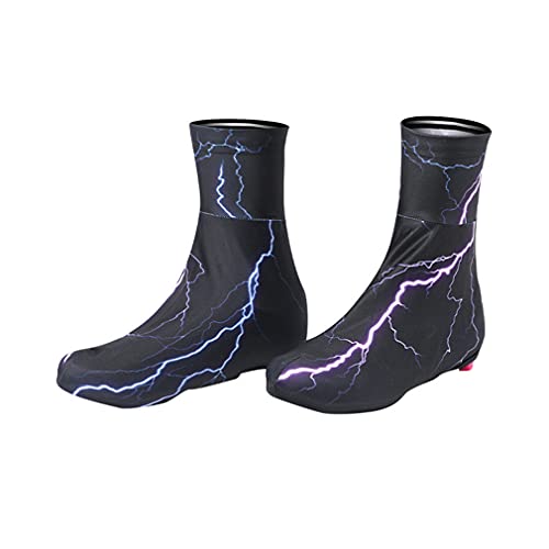 Cubrezapatillas de ciclismo para carretera unisex verano, cálidas, impermeables, a prueba de viento, ligeras, para ciclismo en carretera, talla L, color G miniatura 4