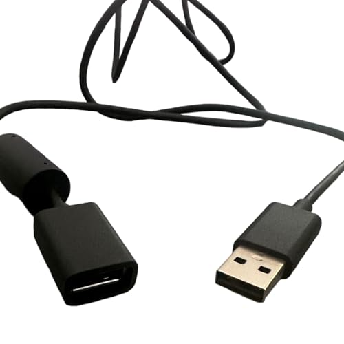 3 Pack 1m Ferrite Cored USB Extension Charger Cord Compatible with JLab Go Air Pop/Sport, JLab Epic Air ANC/Sport ANC, JBuds Air/Sport/Executive/ANC/Play Gaming/Pro Wireless Bluetooth Earbuds Case