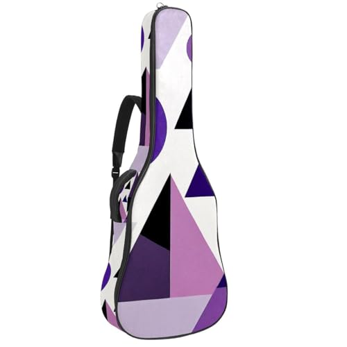Housse pour guitare acoustique avec rembourrage éponge épais
