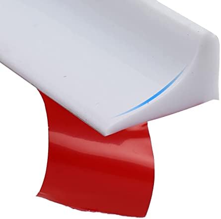 Shower Water Barrier, Wet Room Bathroom Floor Sealing Strip Shower Threshold Dam Barrier, Rubber Shower Dam for Wet and Dry Separation, Bathroom and Kitchen Sink Edging Water Retaining Strip (100cm)