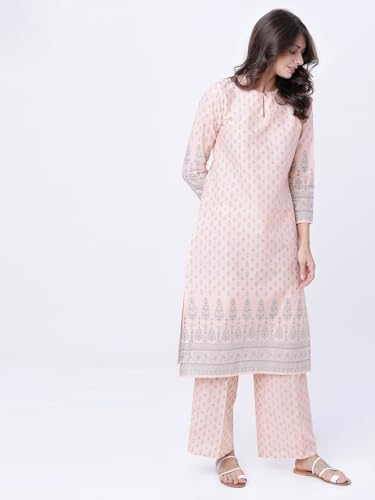 Image of Vishudh Women's Ethnic Set | Regular Fit | Fashion Outfit | with Comfortable Wear