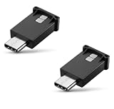 2 Pezzi Luce Atmosferica Usb-C Rgb Led Usb Con 8 Colori e Luminosità Regolabile Mini Luce Usb Tipo C per Auto Laptop e Camera da Letto