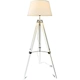 🖤 SIMPLER AUFBAU - Die werkzeuglose Montage ist einfach und bequem. Die Schirmlampe ist vielseitig einsetzbar. Ob als Wohnzimmerlampe, Schreibtischlampe, Ecklampe, im Arbeitszimmer, Esszimmer, am Couch, Sofa, Sessel, Bett oder als Lichtquelle in der Diele.