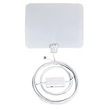 Winegard FlatWave Amped Pro HDTV Indoor TV Antenna – Bluetooth Signal Meter, Integrated Channel Finder, Up to 60 Mile Range, TH-3000