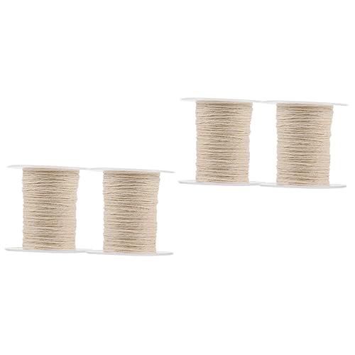 Pabilos de algodón para velas rollo ecoamigable EXCEART