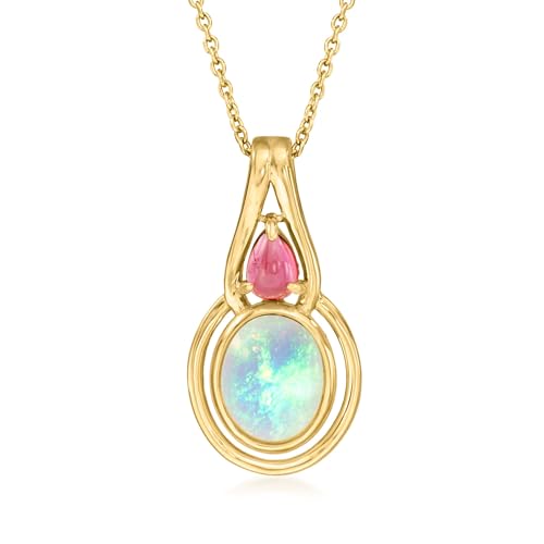 Ross-Simons Opal and .50 ct. t.w. Pink...