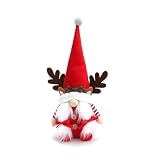 Gnomo de Navidad para decoración de elfo enano de felpa, hecho a mano, decoración escandinava Tomte para vacaciones, decoración escandinava Tomte enano nórdico