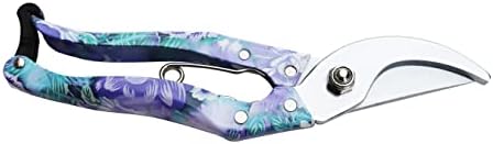 pruning cutting porcelain flower scissor clip trim (blue flower)