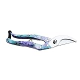 pruning cutting porcelain flower scissor clip trim (blue flower)
