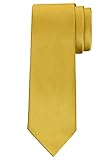krawatte gold blau Klassischer breiter Schnitt BomGuard Herren Krawatte 7 cm , gold