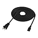 Produktbild Vebner 12-Foot Power Cord Compatible with Sonos Five, Sonos Play 5, Sonos Beam, Sonos Arc, Sonos Amp, Sonos Playbase, Sonos Sub Gen 3 and Sonos Sub Mini - Black