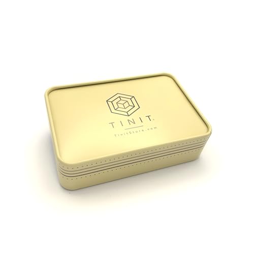 TINIT Matches Tin - Match Storage Box Metal Tin Matchbox Holder Candle Holder Lighter Gift Present (Cream) - Image 4