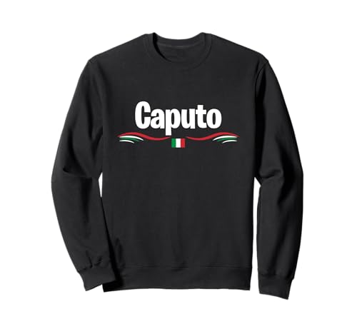 Italia Bandera Nombre de nacimiento italiano Caputo Sudadera