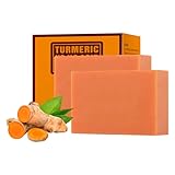 Turmeric Kojic Soap for Face and Body 200g/7OZ Facial Tumeric Soap for Acne Hand Bath Bar Curcuma Bars Face Wash Facial Cleanser for Blemishes Pimples Dark Even Skin Tone Spots Bright Easter Gifts -  Guangzhou Biying Cosmetics Co., Ltd.