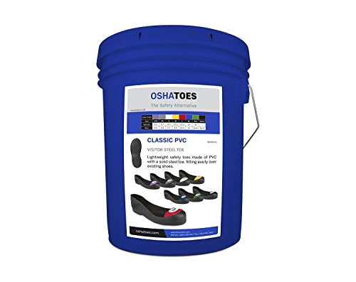 Oshatoes Waterproof Safety Overshoes with Steel Toe
