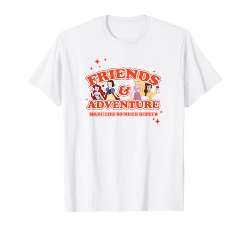 T-shirt Disney Princesses : le cadeau d'amitié magique pour faire rêver les enfants