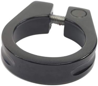 Threadsaver seat clamp 29.8 mm, black