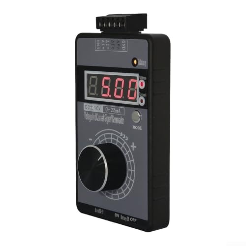 Image of Handheld Voltage Current Simulator ±10V 0-22mA Output Generator Analog Calibrator for PLC Sensor Testing 100x60mm
