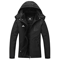 MOERDENG Women's Snow Ski Jacket Warm Winter Coat Waterproof Snowboarding Jacket Mountain Hiking Winter Jacket