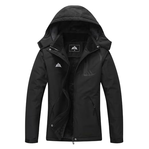 MOERDENG Women's Warm Winter Coat Waterproof Snowboarding Jacket