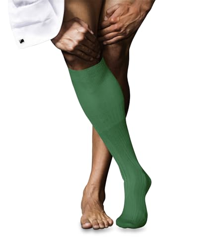 FALKE No. 10 Pure Fil d´Écosse Kniestrümpfe green hill (7525), 41-42 – Ansicht 1
