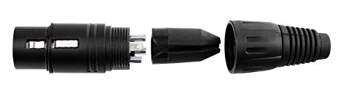 Pronomic XFXM PLUG Black XLR stekkerset female/male - 2 x set van 5 stuks - Image 5
