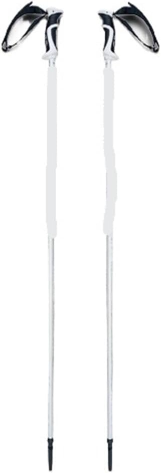 Aluminum Alloy & Carbon Fiber Ski Poles, Durable Cross-Country Ski Poles for Outdoor Sports