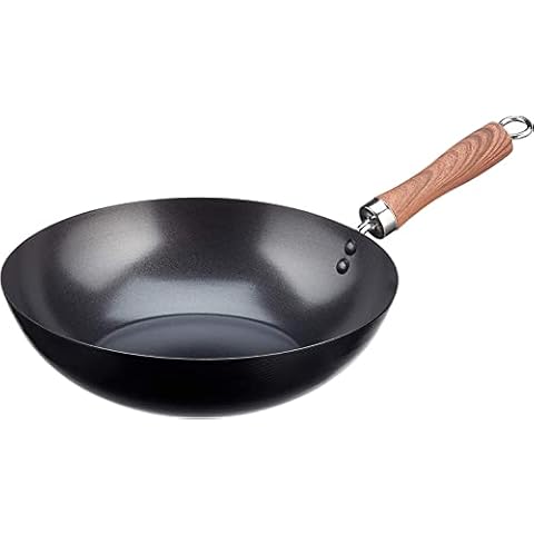 wecook Wok, 2 Layers, Cast Iron, Black, 24 cm Cover