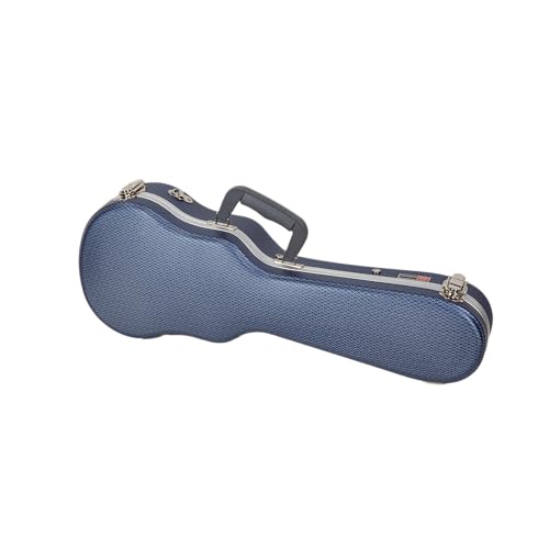 Crossrock, 0-String Soprano Ukulele, Super Leggero Abs Modellato Custodia Rigida In Blu, (CRA860SUBL) - 5