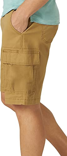 Lee Men's Extreme Motion Carolina Cargo Short, Bourbon, 33 #TOP2