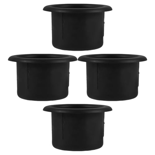 Portavasos para auto insertos de plástico 4 piezas miniatura 1