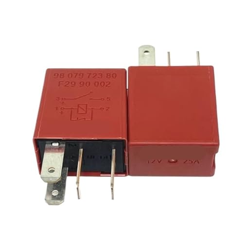 Relais de commutation automobile 12V 25A F2990002 pour boîte fusibles