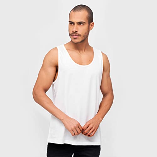 Brandit Tank Top, Uomo, White, 5XL - 2