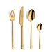Produktbild Paul Wirths VIVENDI 24-teiliges Besteck Set 6 Personen, hochwertige PVD Veredelung, elegantes 18/10 Edelstahl Besteckset Gold, Essbesteck rostfrei & spülmaschinenfest, Tafelbesteck 6 Personen