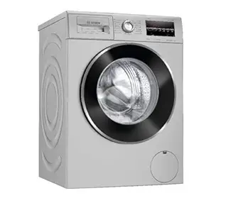 Bosch 7.5 kg Fully Automatic Front Loading Washing Machine (WAJ2846IIN, Silver, Inbuilt Heater)