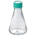 Cole-Parmer Essentials Sterile Erlenmeyer Flasks, Polycarbonate, Seal Cap, 500mL (16 oz); 12/Cs
