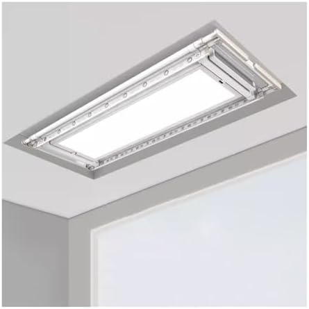 Ceiling Clothes Dryer Aluminium and Steel Electric Clothes Dryer with Remote Control,Ceiling Clothes Drying Rack Invisible Electric Clothes Hanger Balcony Embedded Ultra Thin Remote Control