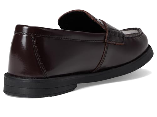 Florsheim Croquet Penny Jr Boys' Toddler-Youth Slip On, 6 M US Big Kid, Burgundy
