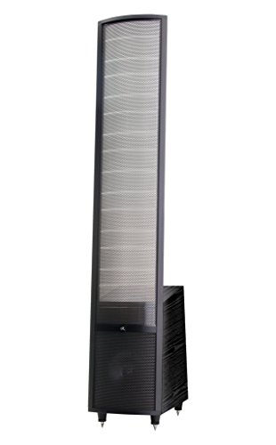 MartinLogan Theos ESL Hybrid Electrostatic Loudspeaker (Black Ash)