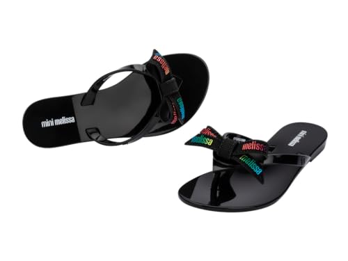 Image of mini melissa Mar Girls Sandals - Bubble Jelly Sandal, Summer Sandals for Girls, Adjustable Ankle Strap, Kids Jelly Shoes
