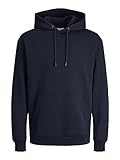 Jack & Jones Jjebradley Sudadera Con Capucha Noos Sudadera con capucha, Hombre, Marino, M