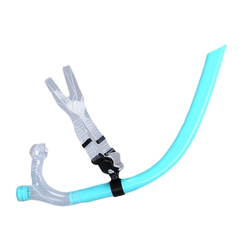 Tubo De Snorkel para Natación En Piscina | Snorkel Frontal para Nadar en Piscina - Equipo de Buceo con Boquilla de Silicona para Hombre y Mujer en, Aguas Abiertas y Exteriores