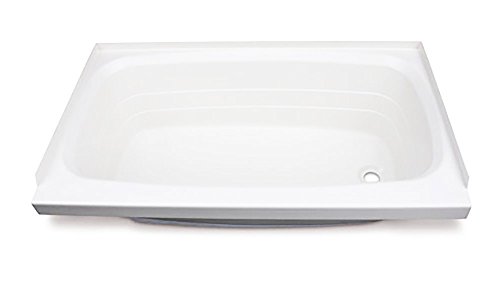 Lippert Components 209683 White 24" x 46" Right Handed Bath Tub