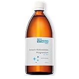 Vitabay Kolloidales Magnesium 50 PPM • 500 ml • Hochdosiert • Reinheitsstufe 99,99% • Ohne weitere Zusätze • Abgefüllt in einer Braunglasflasche • Made in Germany