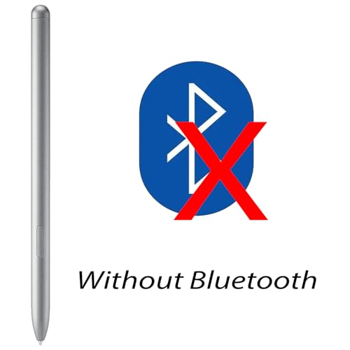 Image of Galaxy Tab S10 FE S Pen for Samsung Galaxy Tab S10 FE Stylus Pen Replacement + Free 5 Tips for Samsung Galaxy Tab S10 FE Plus Stylus Pen (Silver)